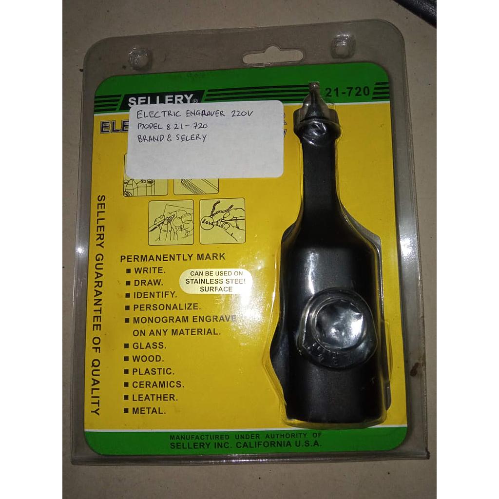 Electric Engraver 220V, Model 21-720, Brand Selery 