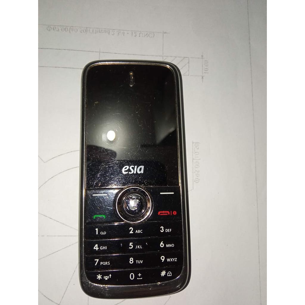 HP Esia Hitam Silver 