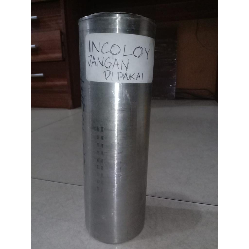 Incoloy Diameter 71mm, Panjang 210mm