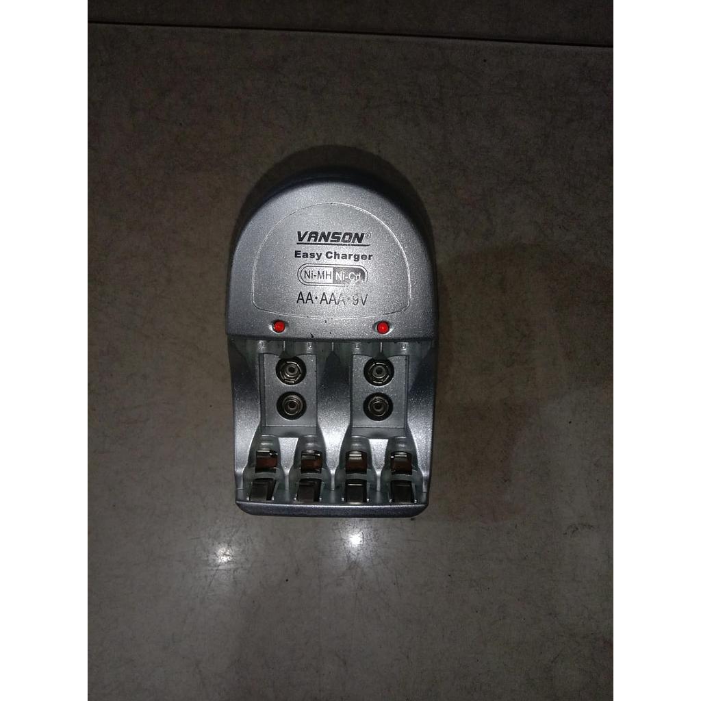 Charger Baterai Kotak Vanson AA-AAA-9V, Model V-88AR1-E4