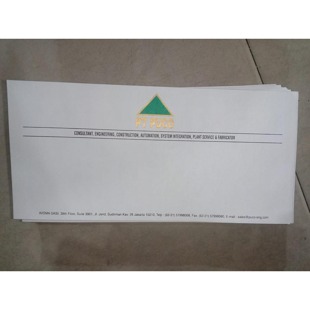 Amplop PT Puco Putih 