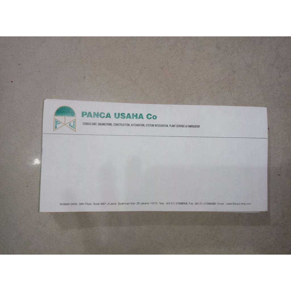 Amplop Panca Usaha Putih 
