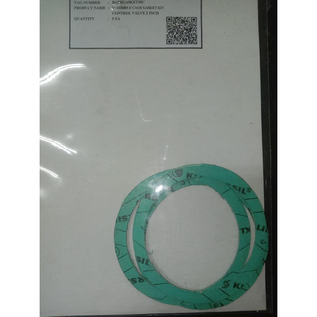 2" Series E Cage Gasket Kit Control Valve 2"