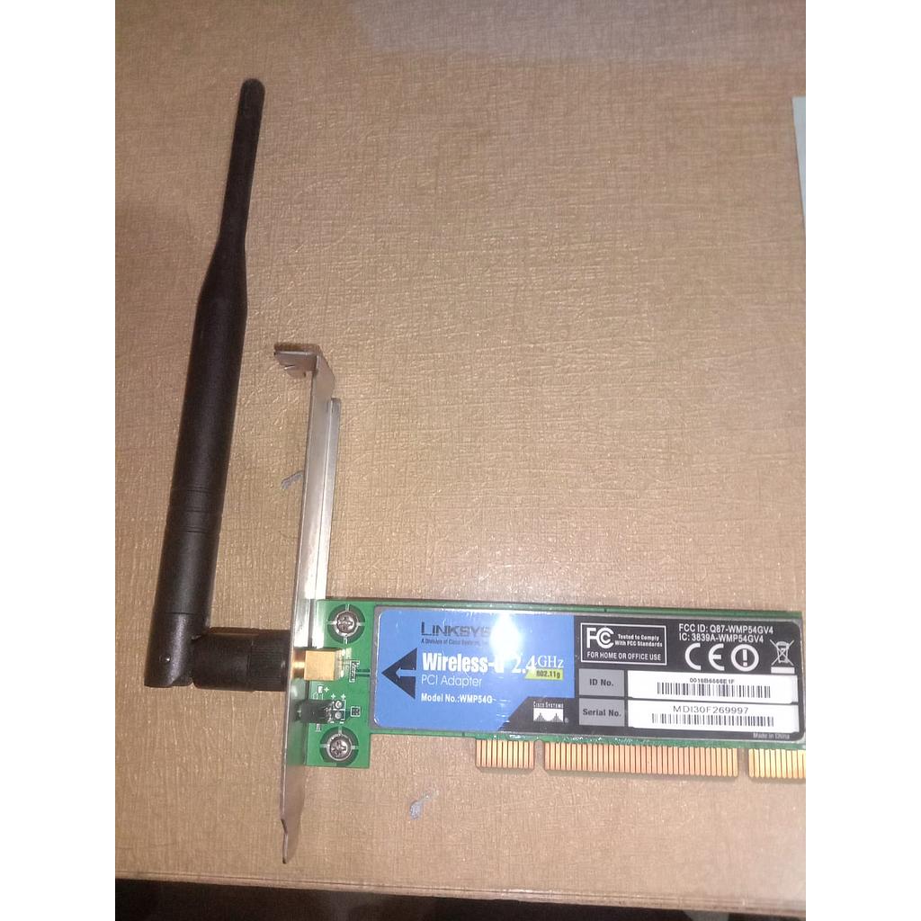 Wifi Adaptor Card, Brand Linksys