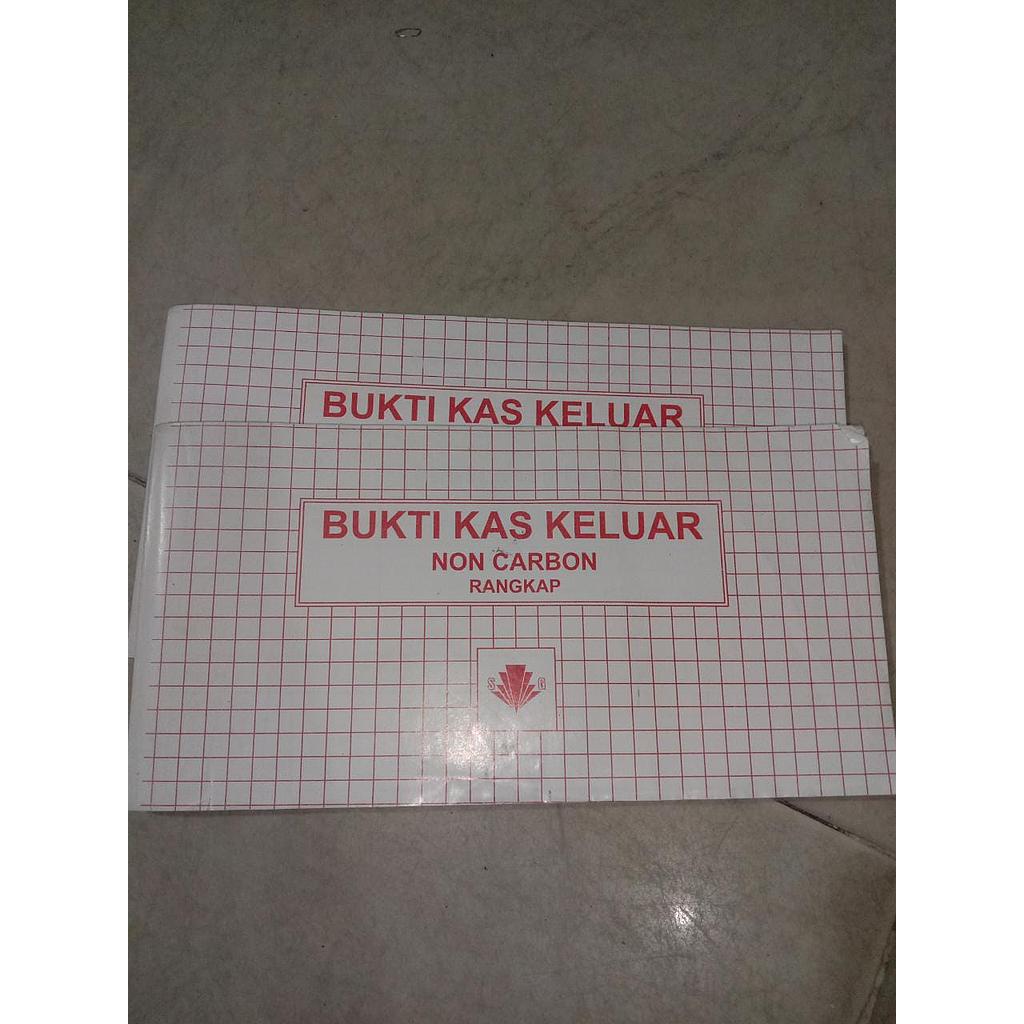 Bukti Kas Keluar Non Carbon Rangkap 