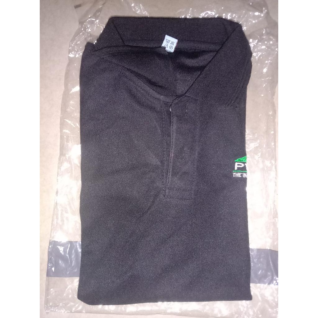 Kaos Polo PT Puco, Size S, Warna Hitam 
