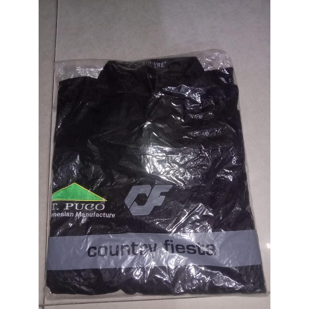 Kemeja PT Puco, Size L, Warna Hitam 