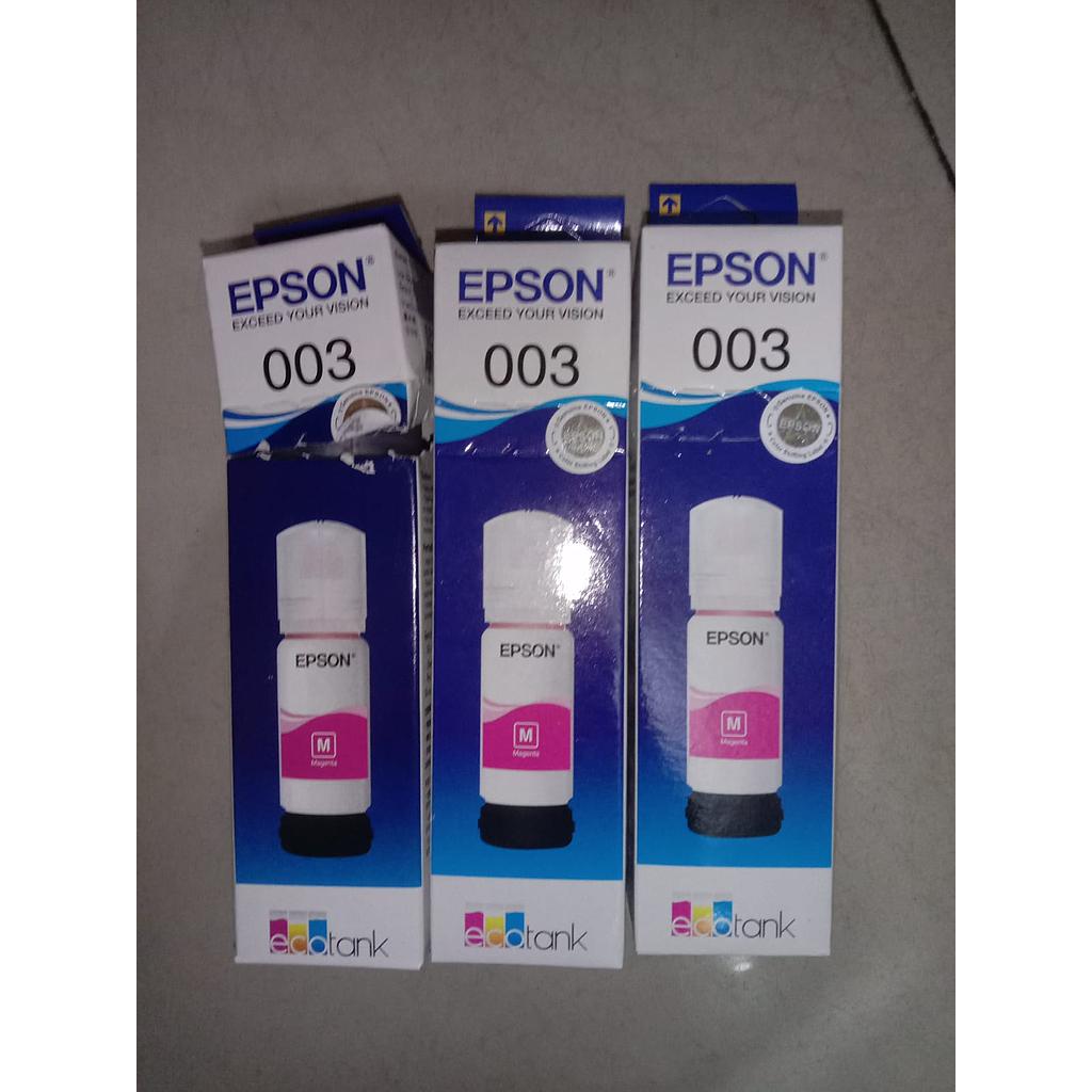Tinta Printer Epson 003, Warna Magenta 
