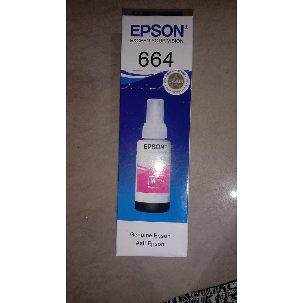 Tinta Printer Epson 664, Warna Magenta 