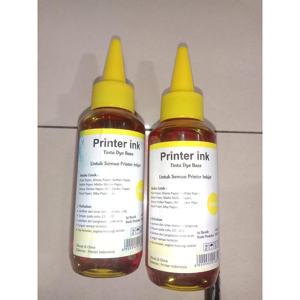 Universal Ink Tinta Dye Base, Warna Yellow 