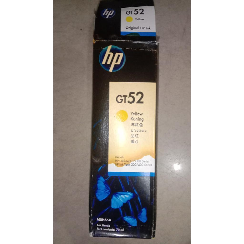 Tinta Printer HP GT 52, Warna Yellow 