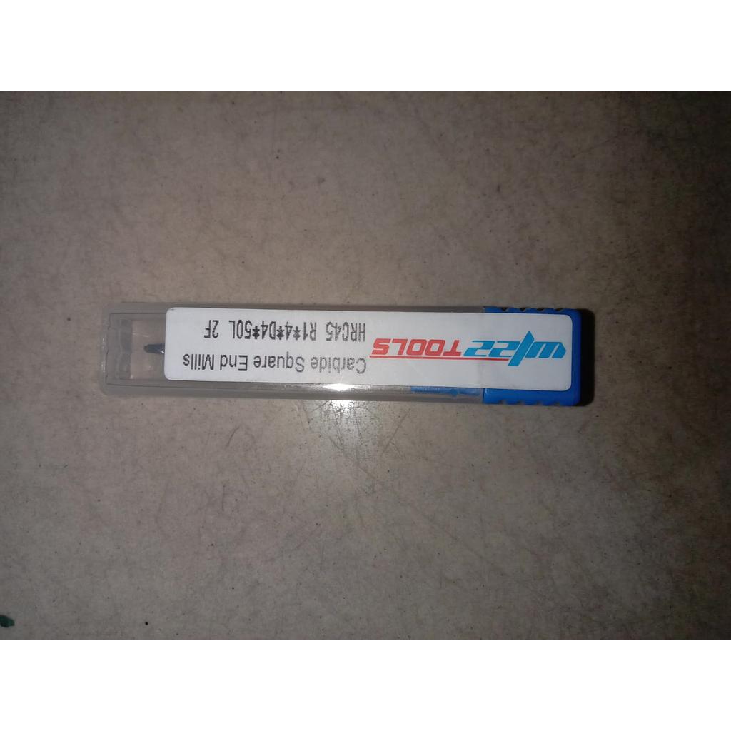 Endmill R1x4xD4x50L 2F HRC45