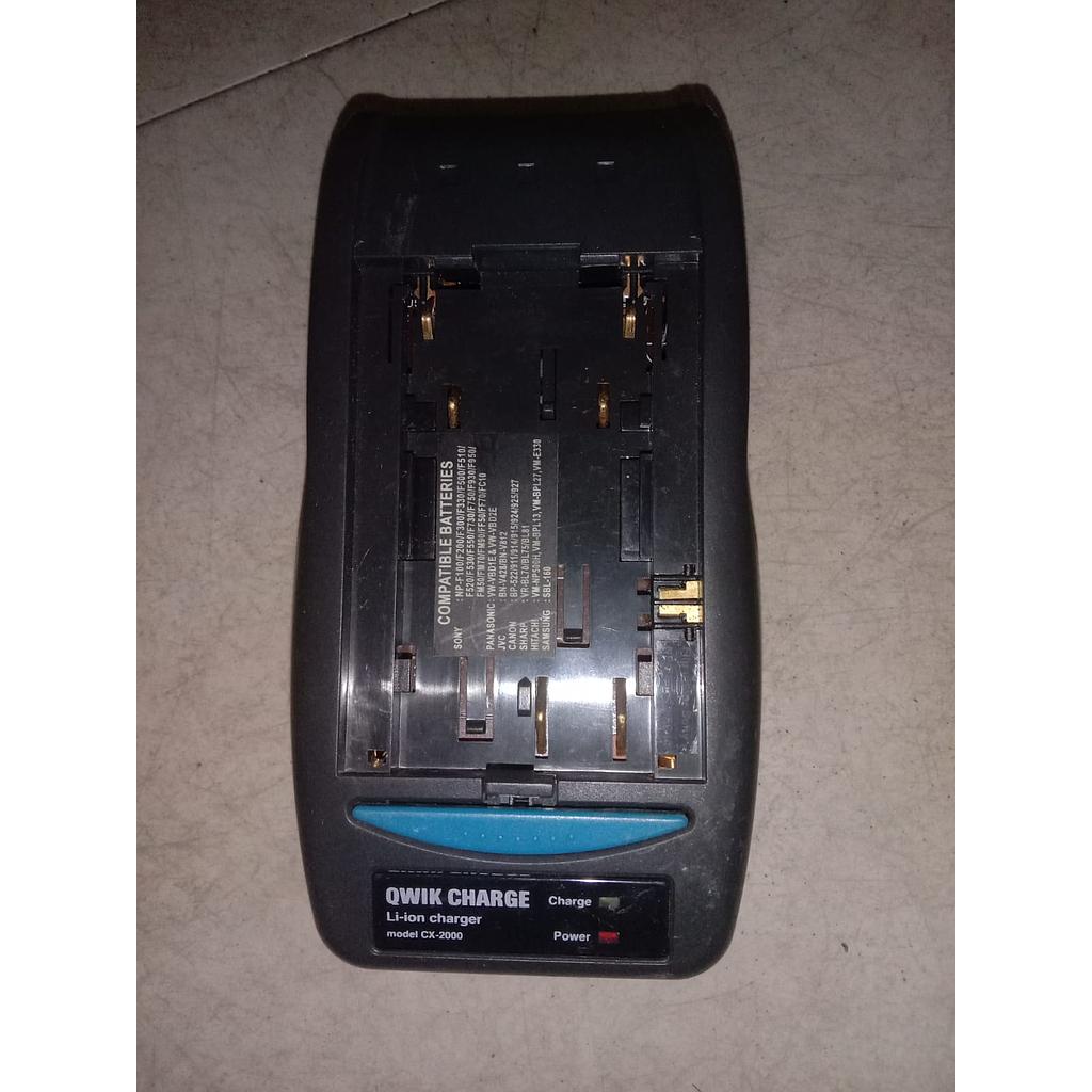 Lithium Ion Charger, Model CX-2000, Input 12V DC 600mA