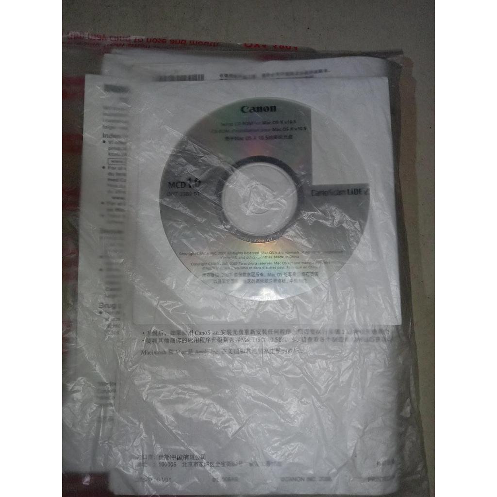 Manual Book Canonscan LiDe 25