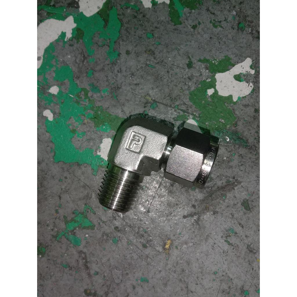 El Bow 1/4 NPT x 3/8 OD (Rusak) 