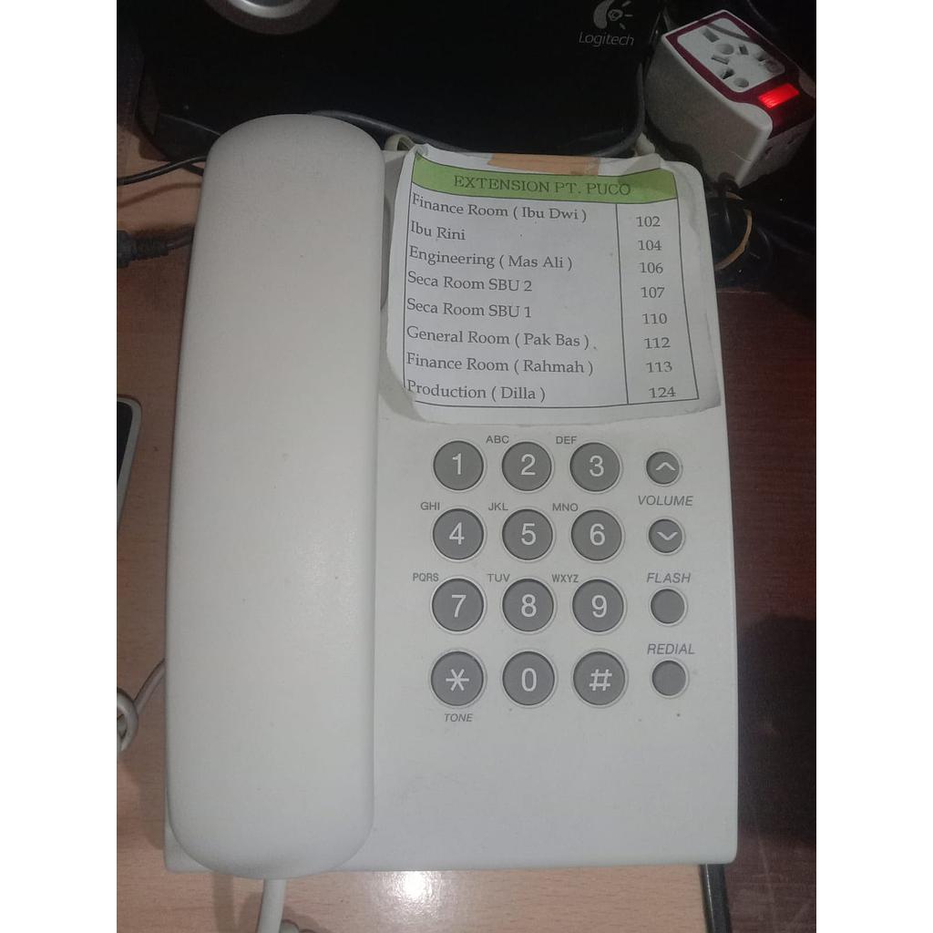 Telepon Panasonic Model FX-TS595MX, SN 