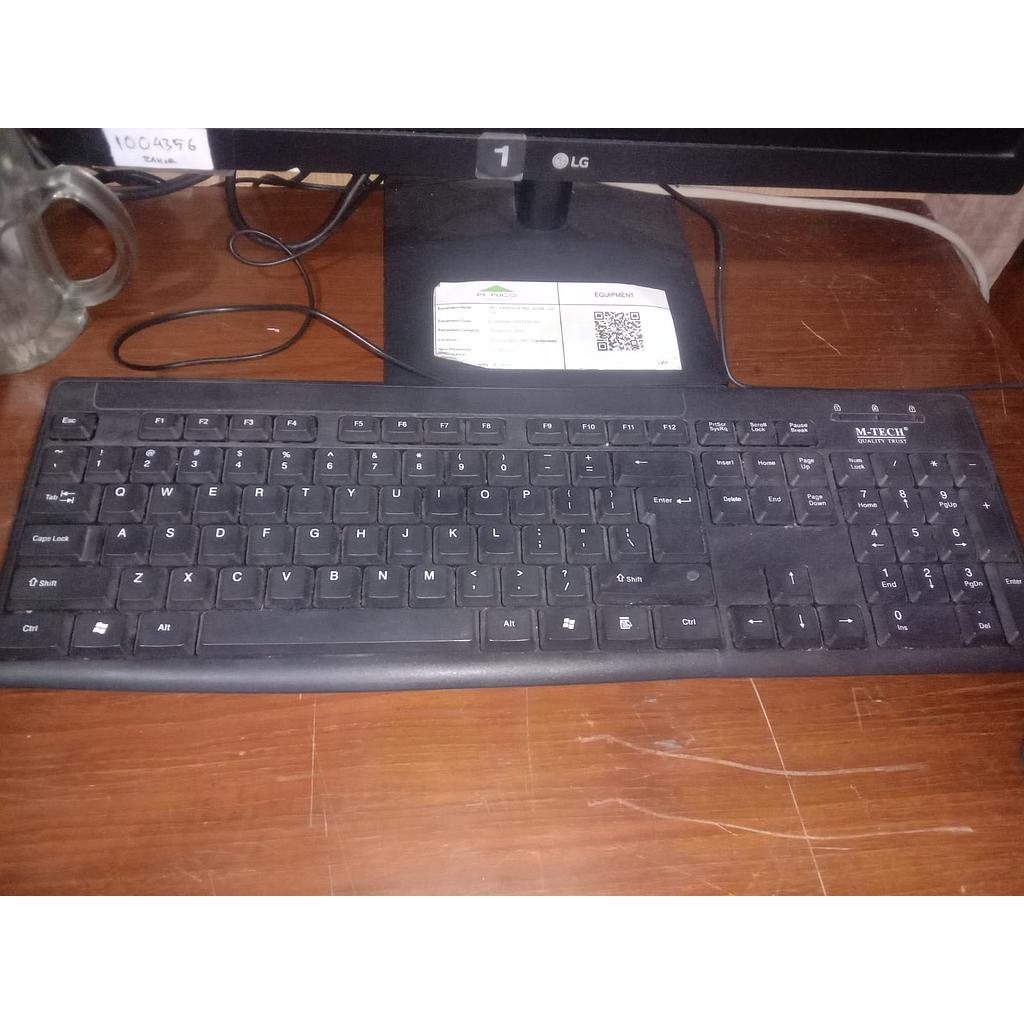 Keyboard M-Tech Quality Trust 