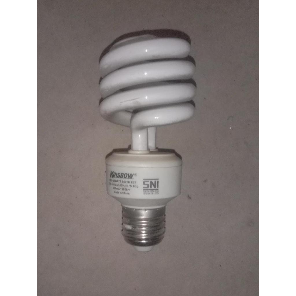 Lampu Krisbow Sel-23Watt (Rusak)