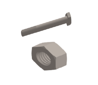 BAP AGA 2806-SERIES; Bolt Nut