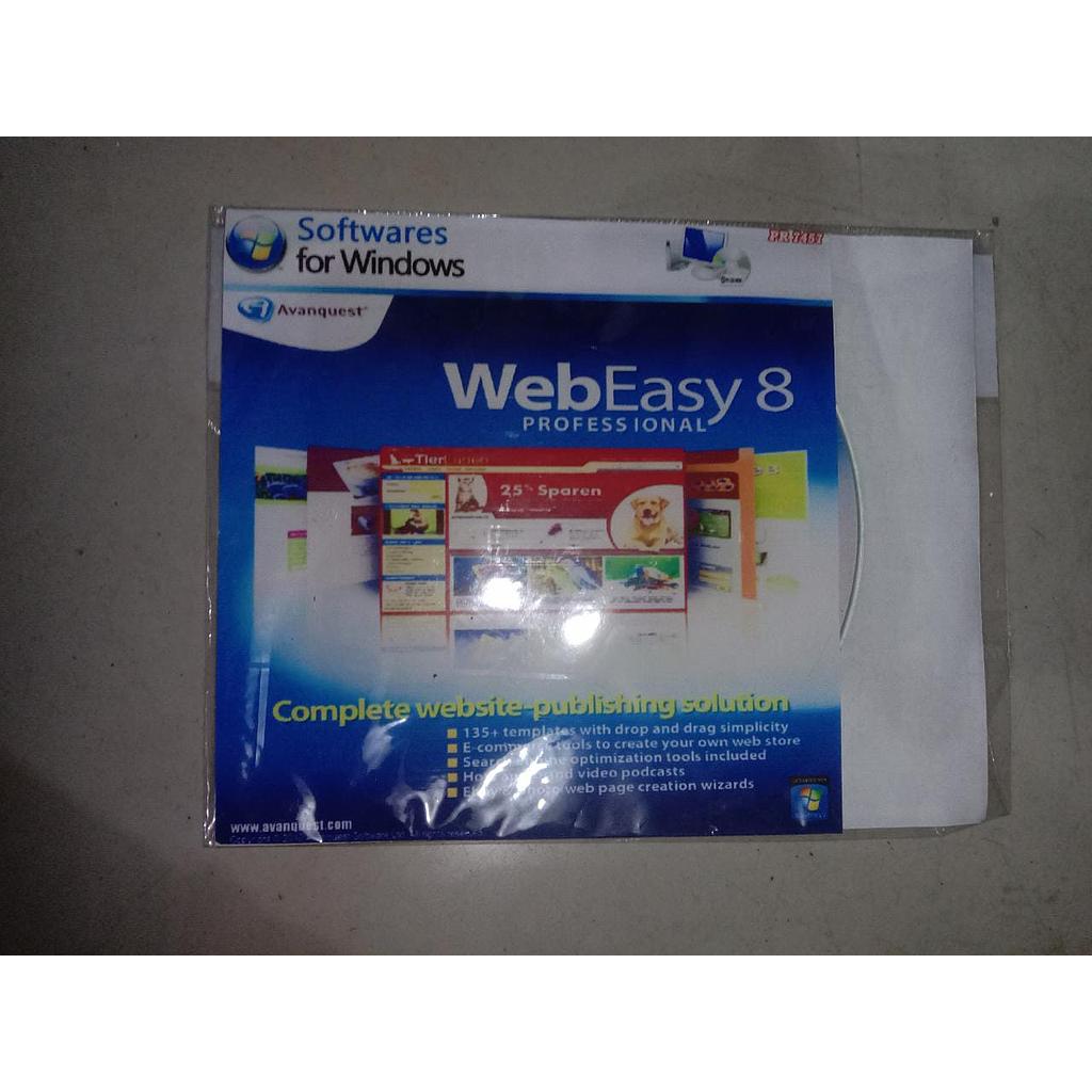 CD Webeasy 8 Profesional 