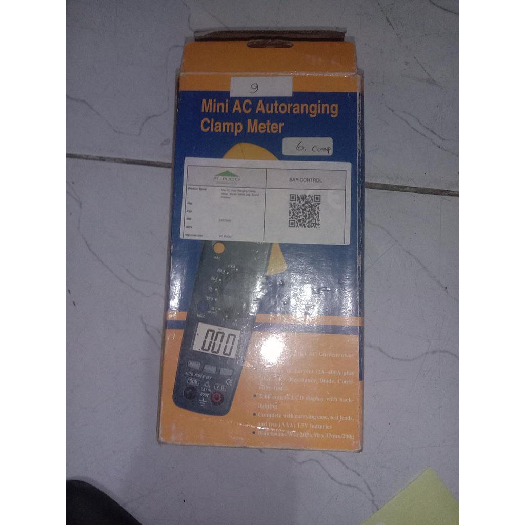 Mini AC Autoranging Clamp Meter, Model KW06-286, Brand Krisbow 