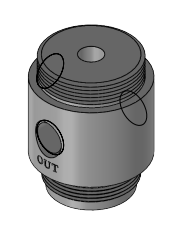 BOMPRD; Pressure Switch; Body Housing