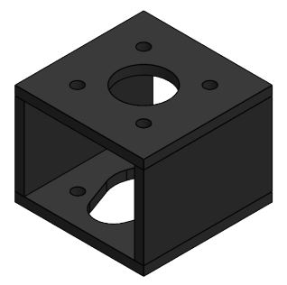 BOMPRD; BAP 2006BVT; Bracket Body to Actuator 