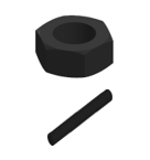 BAP E-SERIES [EWB]; Bolt Nut Body 